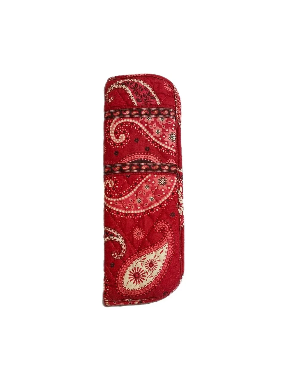 Vera Bradley Red Paisley Flat Iron & Curling Iron Case
